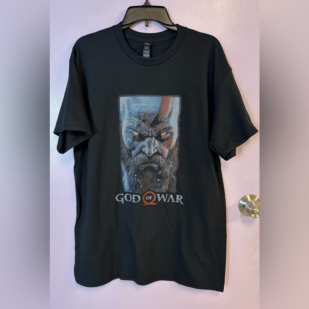 New Kratos from the God of War Graphic 100% cotton T-shirt Size L